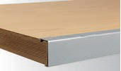 Multiplex mit Stahlkante 50 mm  - Tischplatten fr Arbeitstische