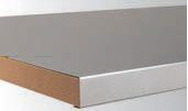 Blechbelag 40 mm  - Tischplatten für Arbeitstische