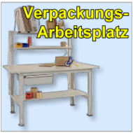 Arbeitstische Verpackungsarbeitsplatz