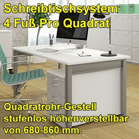 Schreibtisch PRO Quadrat