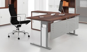 Bürotisch Schreibtisch C-Fuss-pro 1-300
