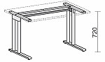 Schreibtisch C-Fuss-Pro-Z