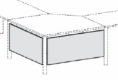 11-2 Schreibtisch Knieraumblende