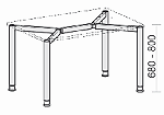 Schreibtisch hoehenverstellbar