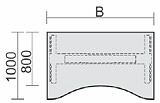 2-2 Hubtisch Pro Schreibtisch