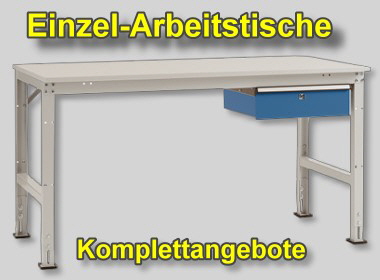 Arbeitstische Komplettangebote Einzel-Arbeitsstische