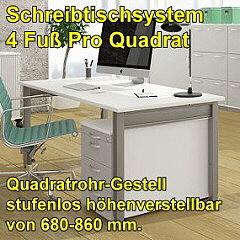 Schreibtisch-PRO-Quadrat